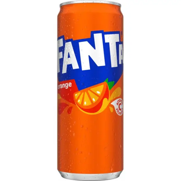 Вода б/а "Fanta Orange" 0,33л зб (12шт)